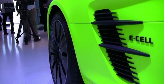 Mercedes SLS AMG E-Cell - 2011 Frankfurt Motor Show