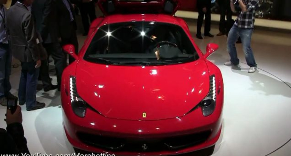 Ferrari 458 Spider - 2011 Frankfurt Motor Show