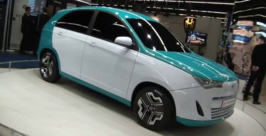 ё-кроссовер на Франкфуртском моторшоу