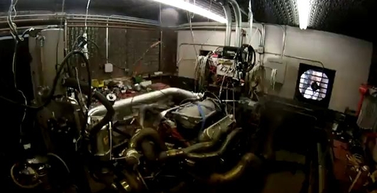 Нагрев патрубков от 1000-сильного мотора