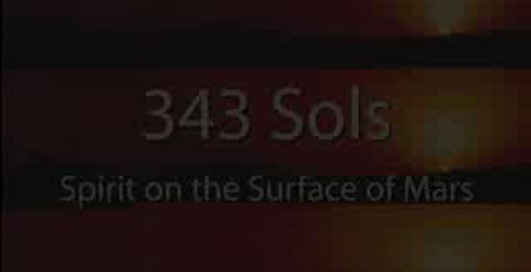 Марсоход Спирит : Год на Марсе