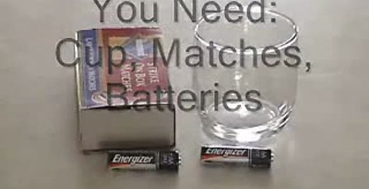 Вода горит!