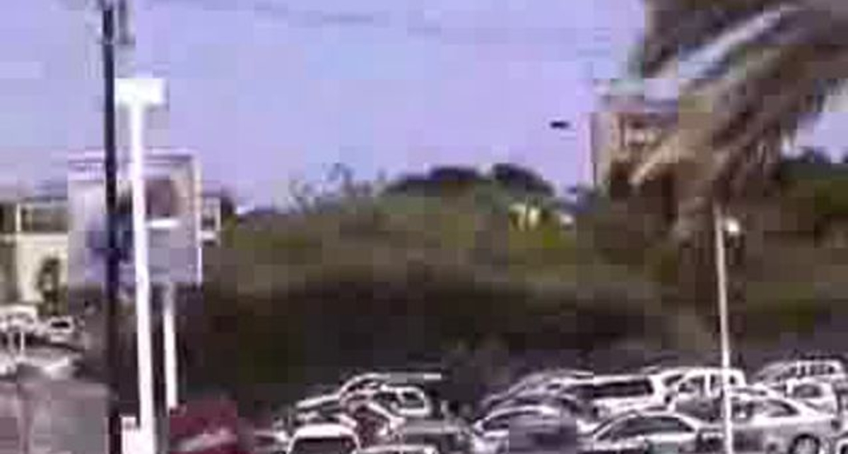 Центральная Америка, НЛО средь бела дня