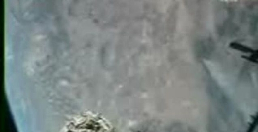 Пожары в Калифорнии - Вид с орбиты