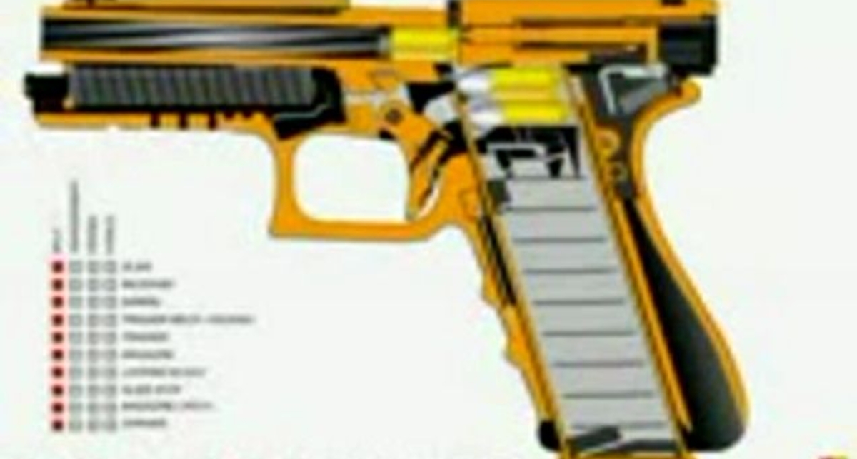 Glock устройство пистолета...