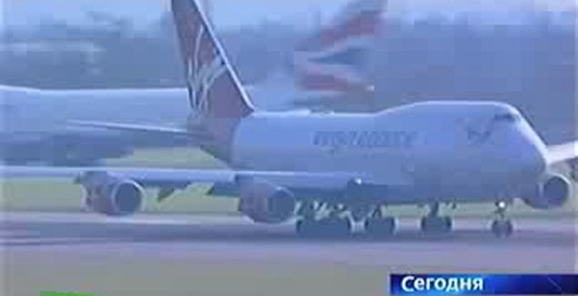 Боинг на биотопливе, репортаж