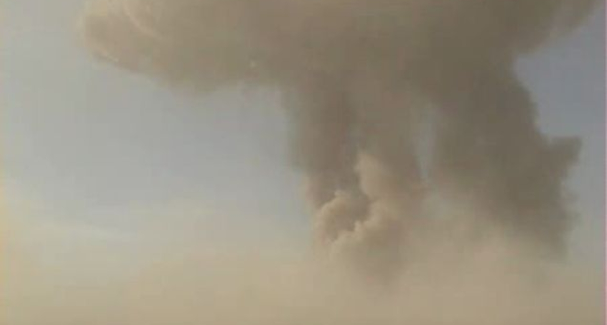 Ирак. Взрыв 100 тонн взрывчатки!