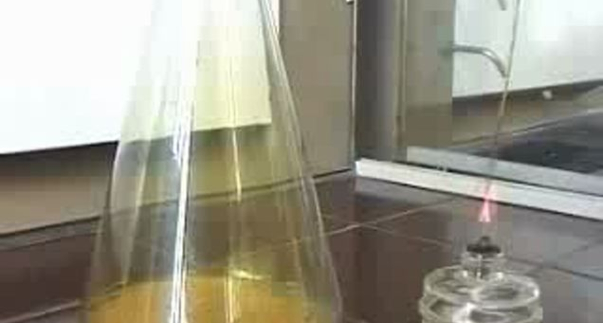 Горение меди