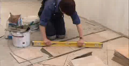 Мир ремонта - укладка керамической плитки на пол