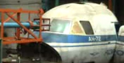 Тестирование лобового стекла самолёта