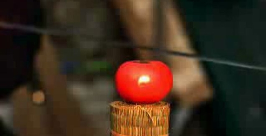 Катаной по помидору