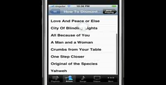 iPhone и его музыкальный плеер