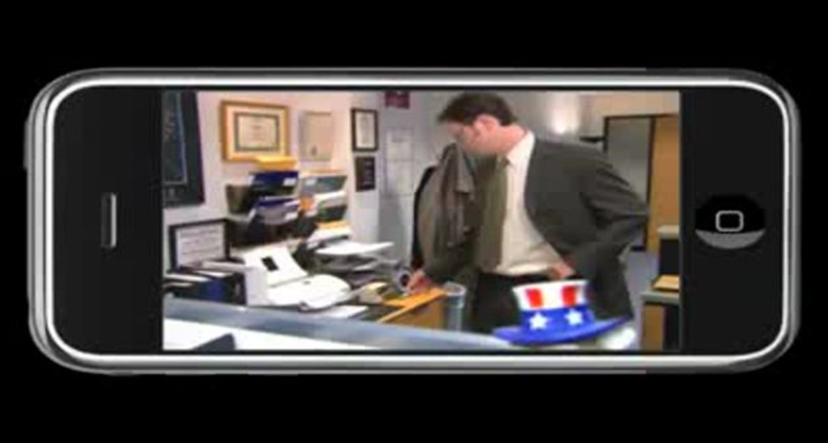 iPhone - видео на телефоне