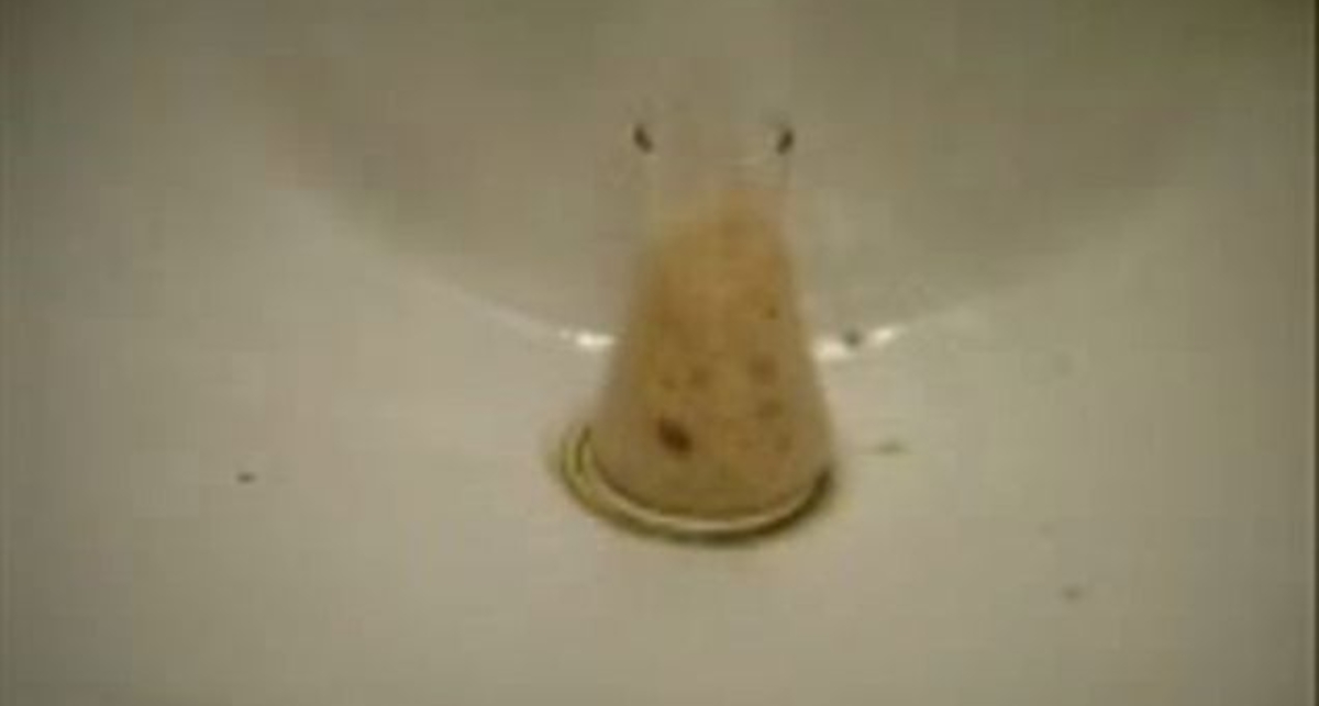 Огонь в колбе