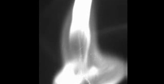 100 кадров в секунду - спичка