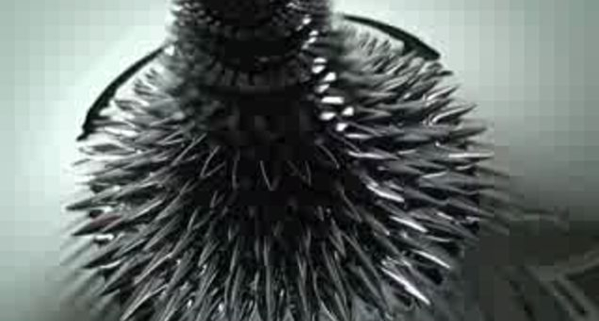 Скульптуры из магнитной жидкости ) 0 )