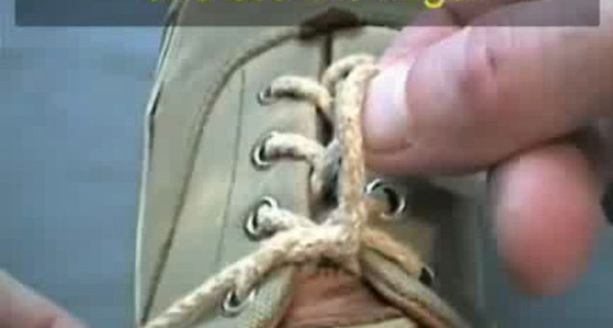 Быстро завязываем шнурки