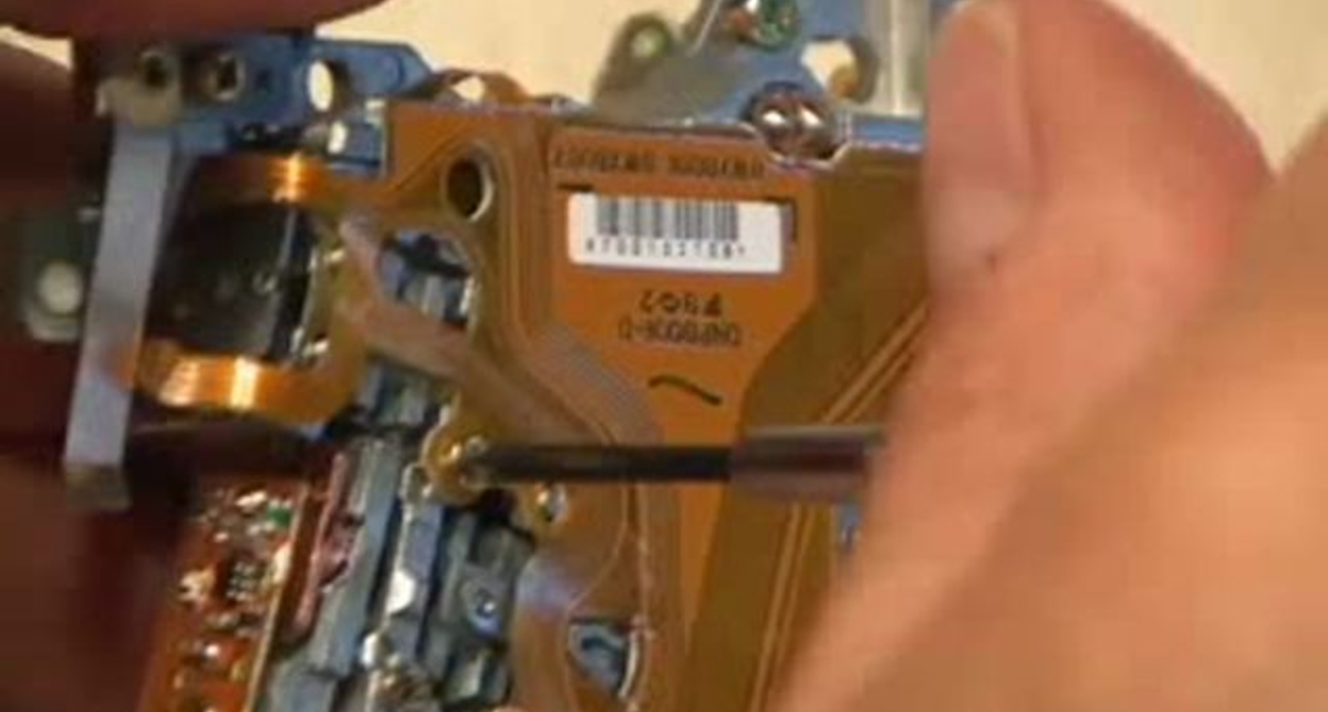 Лазер из DVD-RW привода)