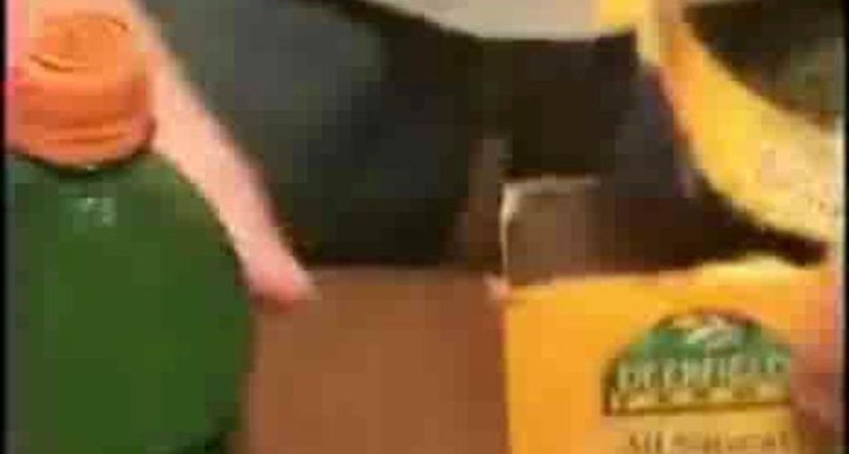 Светящаяся бутылка )(