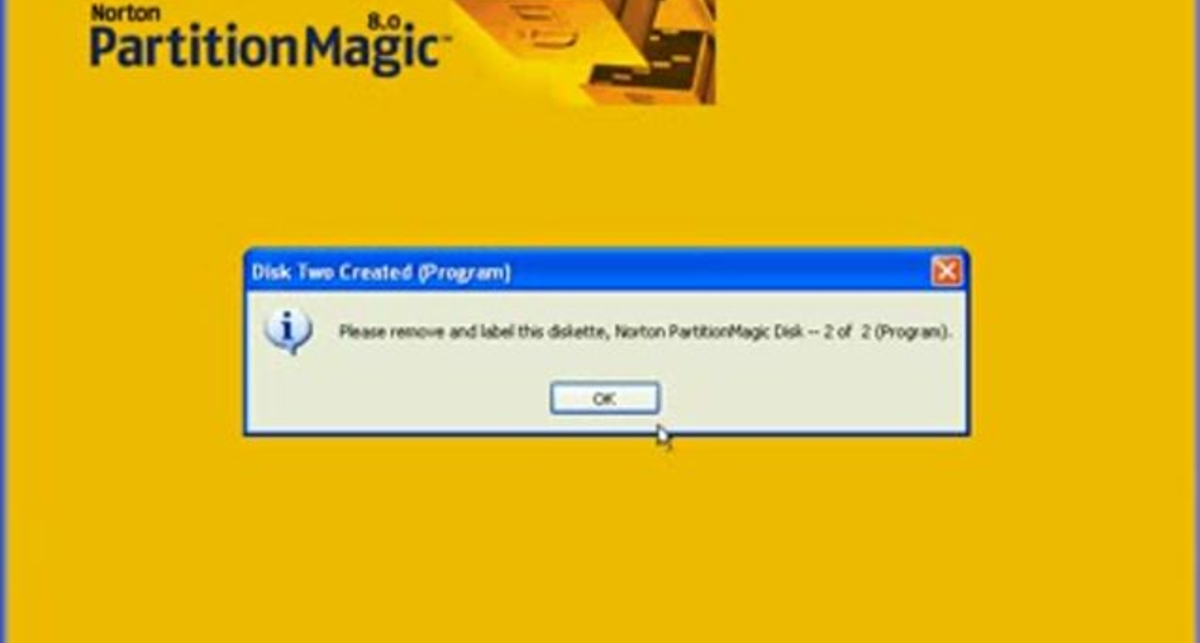 Установка Partition Magic