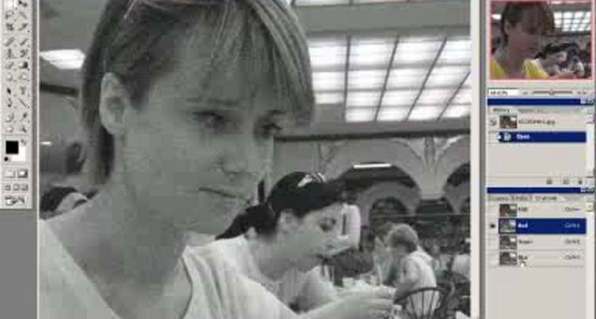 Уроки фотошопа - Удаление цифрового шума в LAB (75)