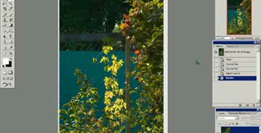 Уроки фотошопа - Внутренняя рамка (оформления снимка)