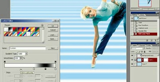 Уроки фотошопа - Имитация глубины резко изображенного пространства