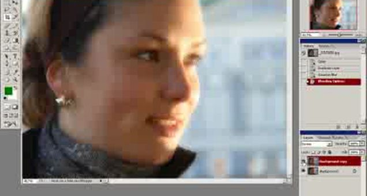 Укрои фотошопа - Смешивание слоёв и рассеянное свечение