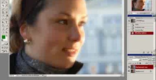 Укрои фотошопа - Смешивание слоёв и рассеянное свечение