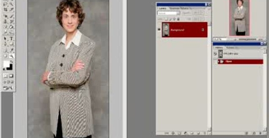 Уроки фотошопа - Уничтожение монохромного муара
