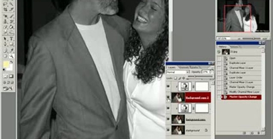 Уроки фотошопа - Уничтожение цветового мемуара