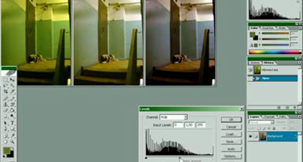 Уроки фотошопа -  Ручная коррекция тона фотографии