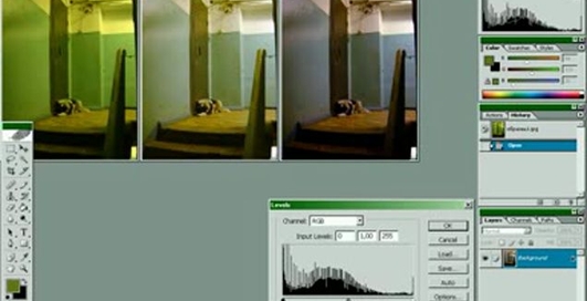 Уроки фотошопа -  Ручная коррекция тона фотографии