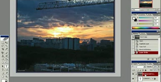 Уроки фотошопа - Создание логотипа на изображении