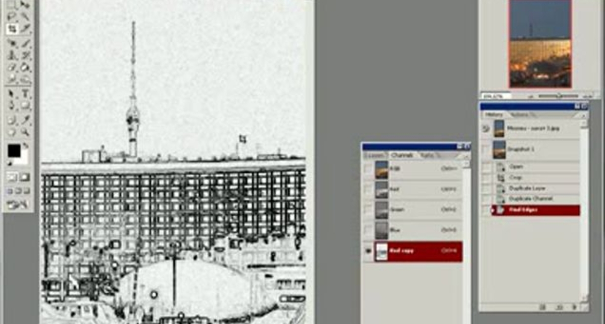 Уроки фотошопа - Интеллектуально е повышение резкости