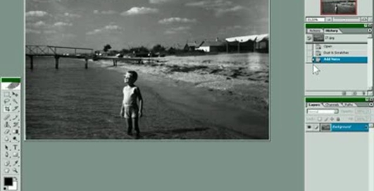 Уроки фотошопа -  Создание исторической кисти