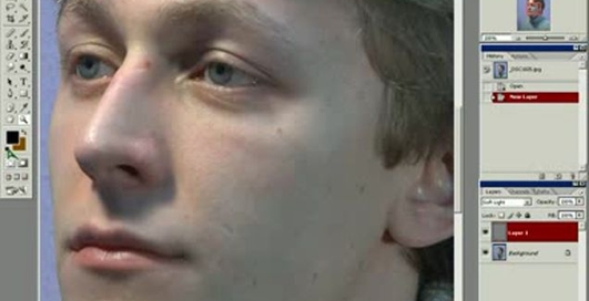 Уроки фотошопа - Гламурная ретушь