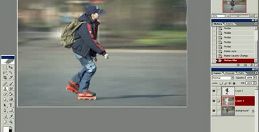 Уроки фотошопа - Имитация фотосъёмки с проводкой