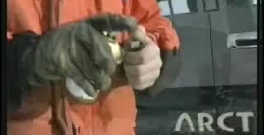 Как накочать шину в мороз!