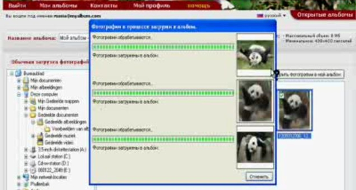Как создать фотоальбом в интернете