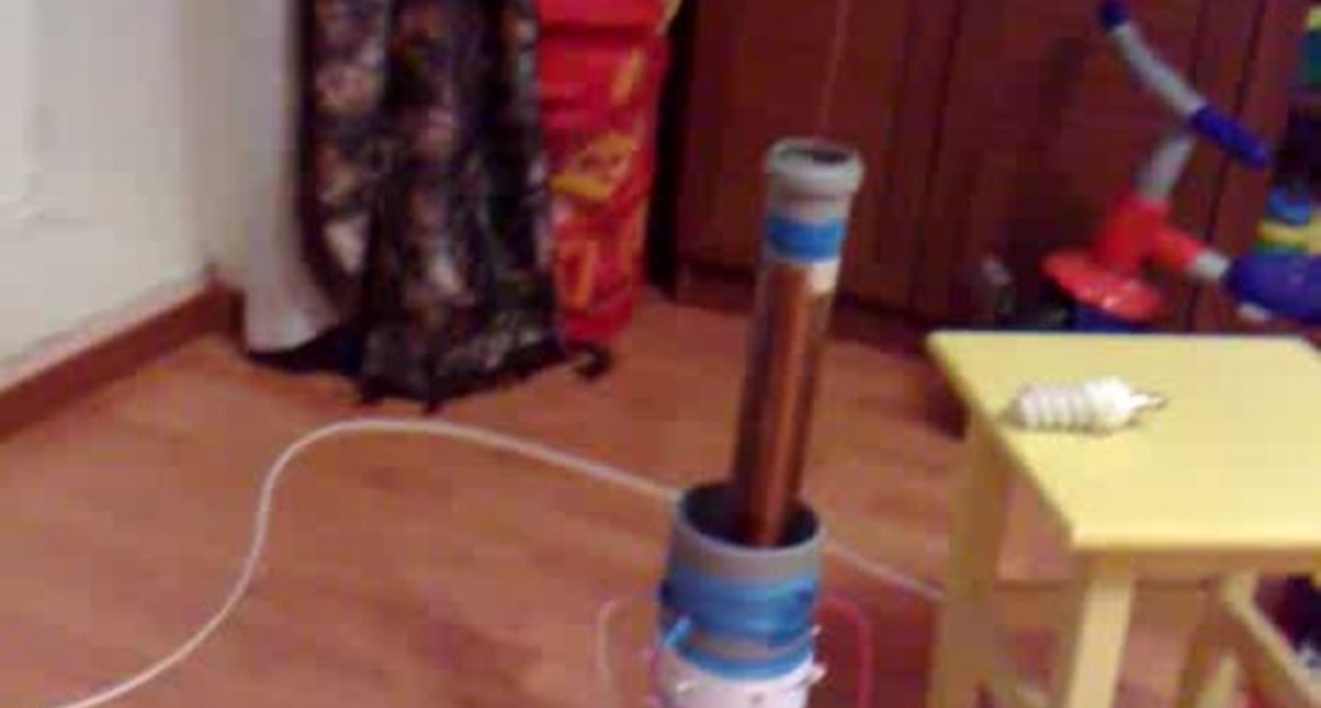 Моя первая катушка Тесла