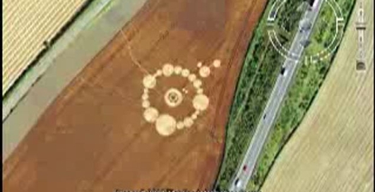 самые необычные места Google Earth