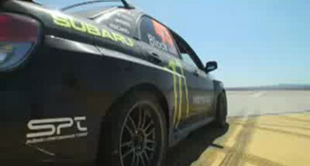 Ken Block Gymkhana Practice