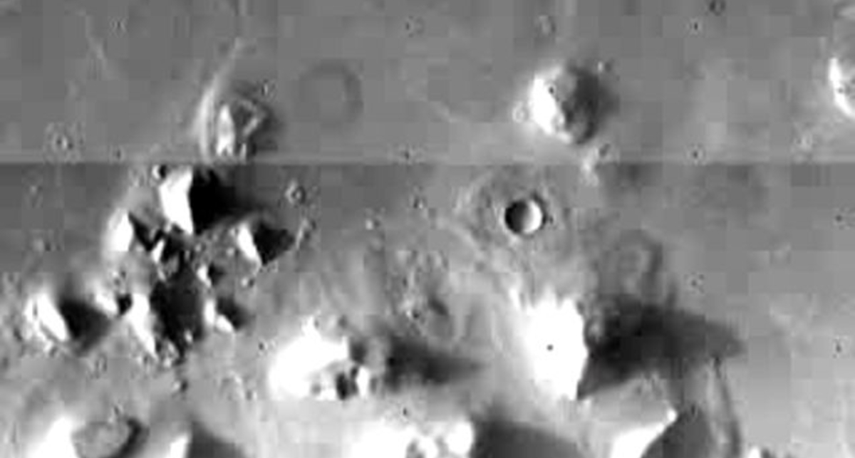 Интересные кадры с Марса. Mars artifacts - Cydonia