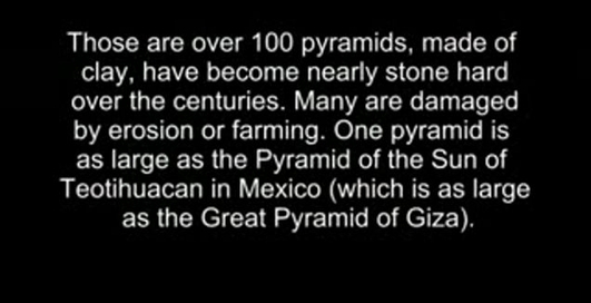 Пирамиды в Китае