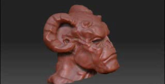 Афигенно рисует в z-brush