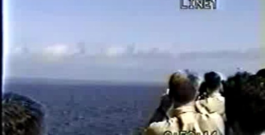 Прохождение звукового барьера F-14  Tomcat