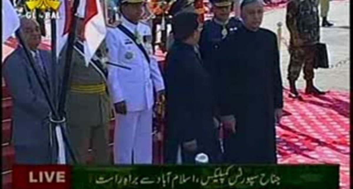 Презентация истребителя JF-17 Thunder ВВС Пакистана (23.03.07)