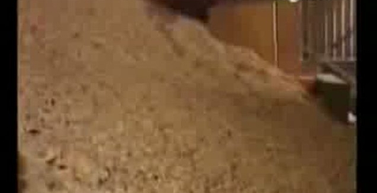 Турбуленция - её наглядное действие