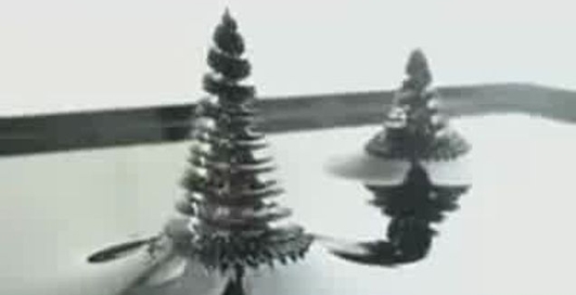 Эксперименты с феромагнитной жидкостью